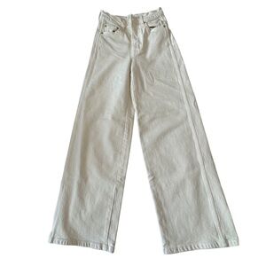 Apiece Apart women’s Merida Wide Leg High Rise Denim size 23 RETAIL $325 NWOT